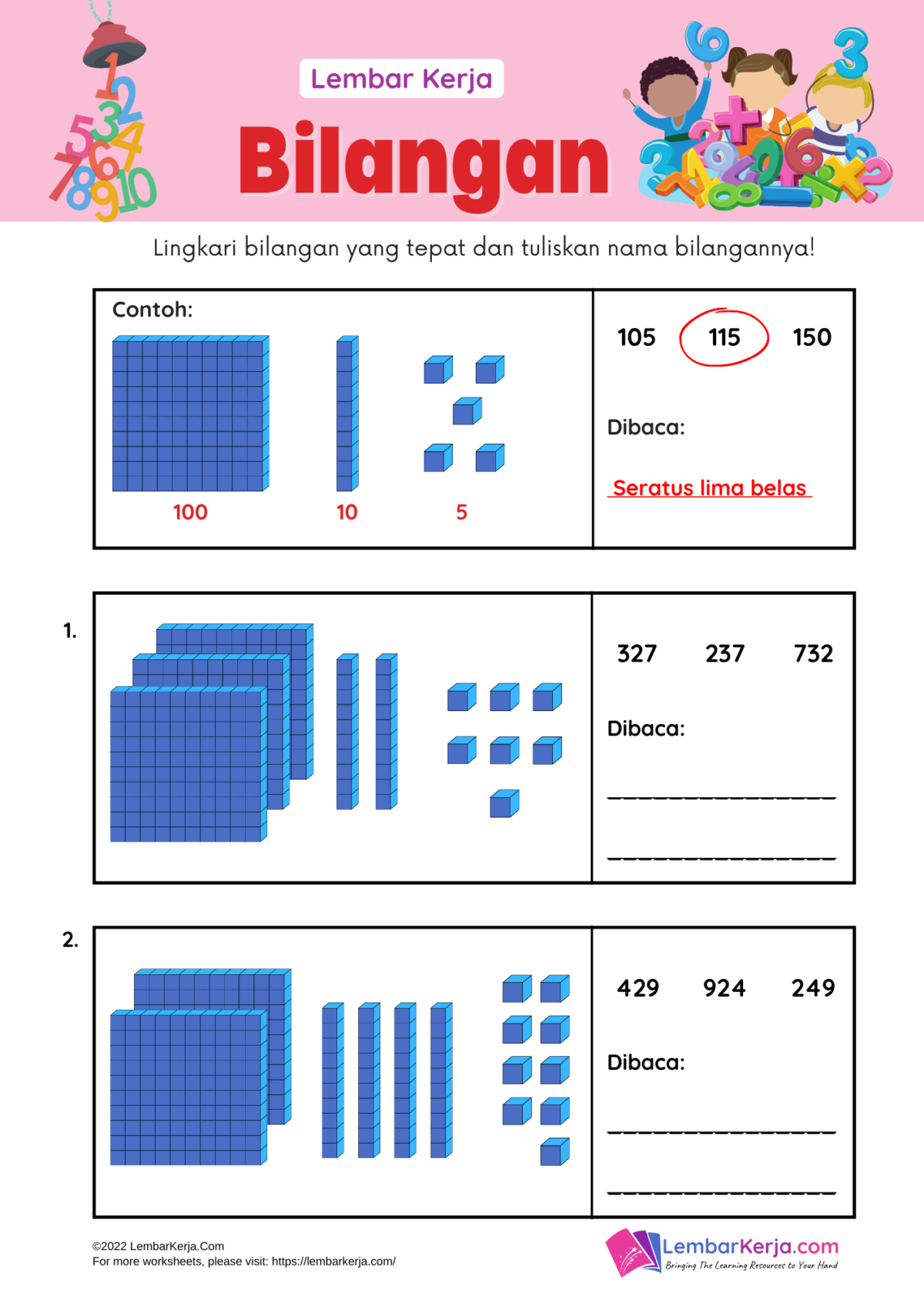 Menguasai Lambang Bilangan Matematika Kelas 3 Kumpulan Latihan Soal