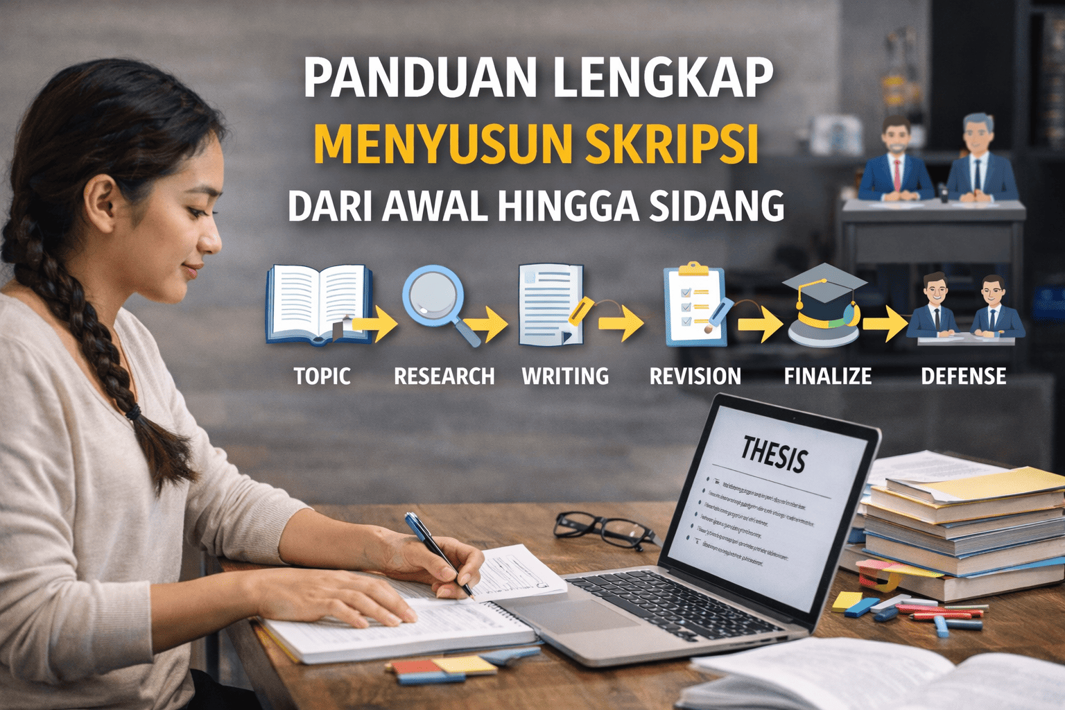5 Rahasia Cara Membuat Skripsi dari Awal Sampai Akhir Menurut Dosen Hukum di Jogja