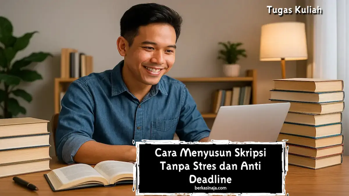Cara Menyusun Skripsi Tanpa Stres dan Anti Deadline