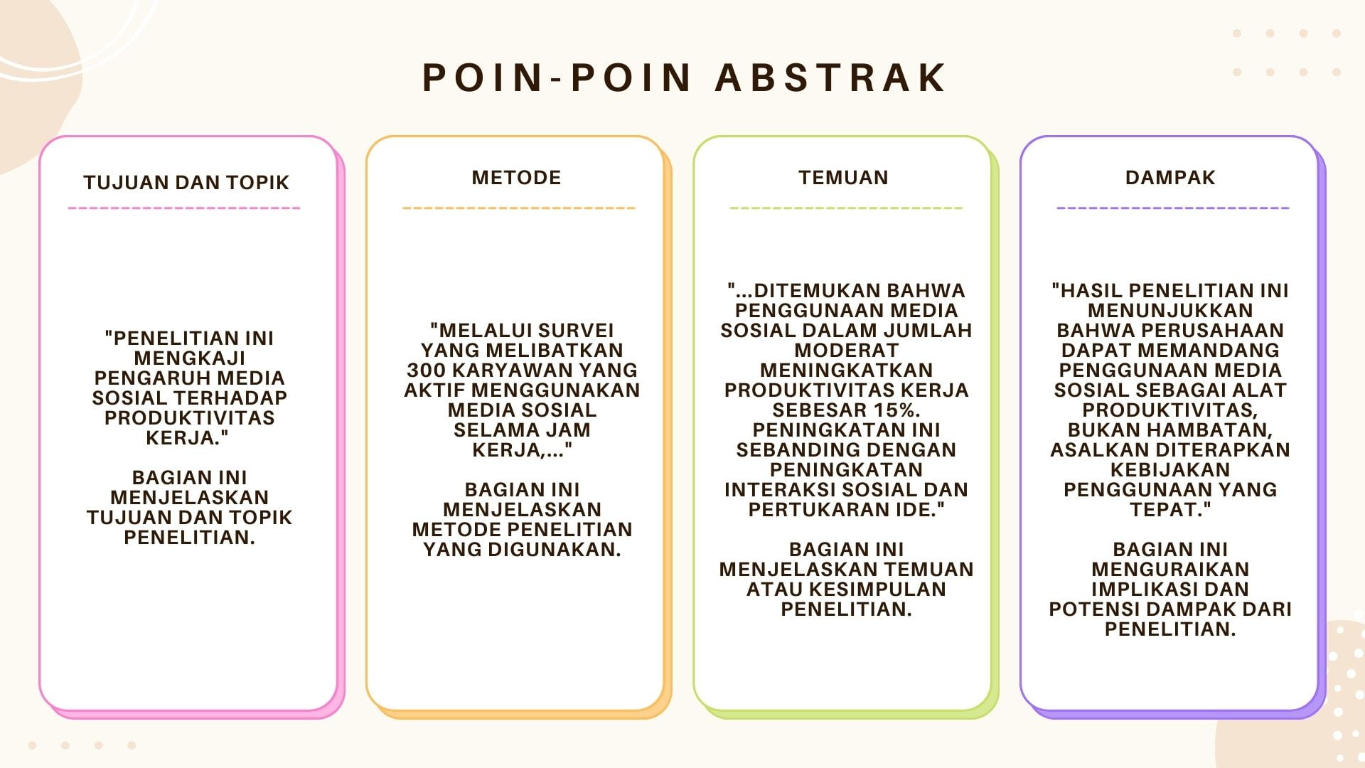 Panduan Lengkap Cara Membuat Abstrak yang Baik - LKomBis Panduan Lengkap Cara Membuat Abstrak yang Baik - LKomBis