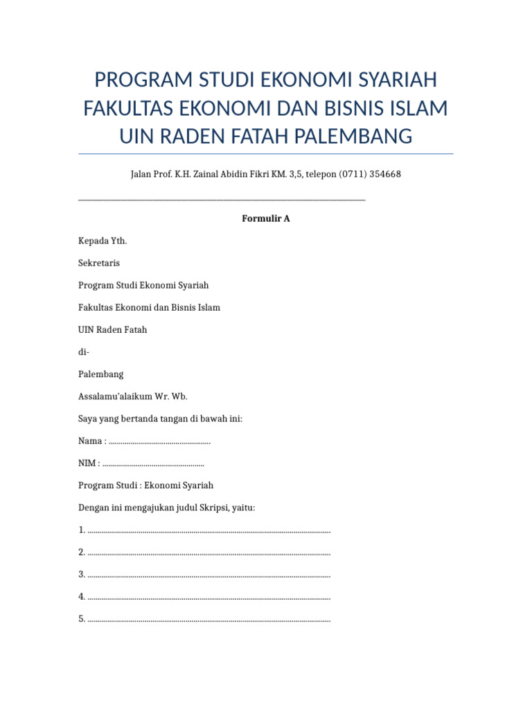 Ternyata Ini Cara Membuat Skripsi Ekonomi Syariah yang Lolos 2026, Jarang Diketahui