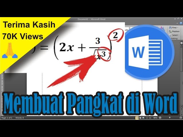 3 Cara Mengubah Menjadi Pangkat pada Word, Ternyata Semudah Ini