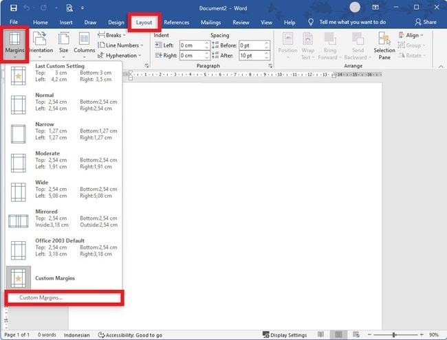 5 Langkah Mudah Cara Mengubah Margins Word Menjadi Cm yang Jarang Diketahui