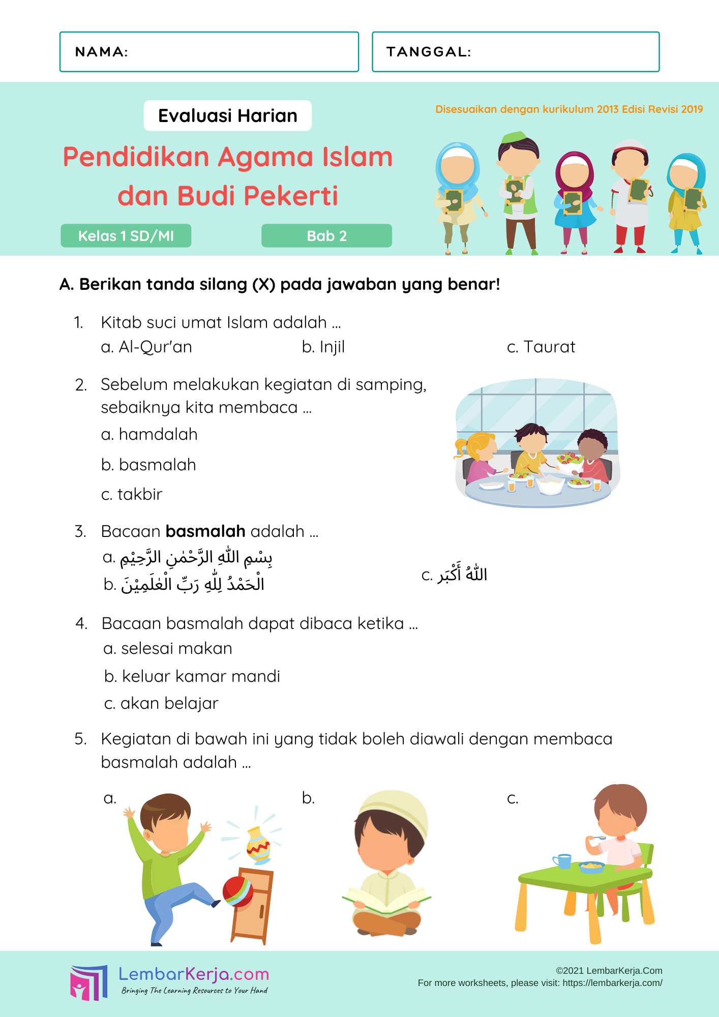 6 Fakta Mengejutkan Soal Ujian PAI Kelas 2 Semester 1 yang Wajib Diketahui Orang Tua