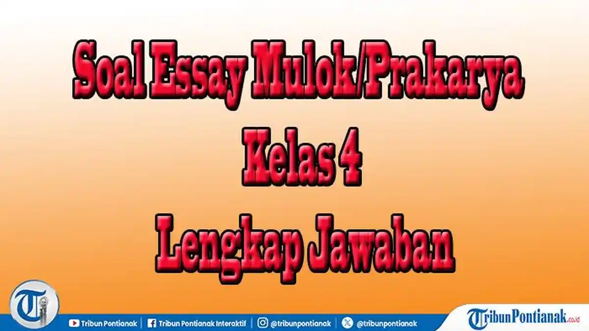 Wajib Tahu: 7 Bank Soal Mulok Kelas 4 SD Semester 2 untuk Latihan HOTS 2026