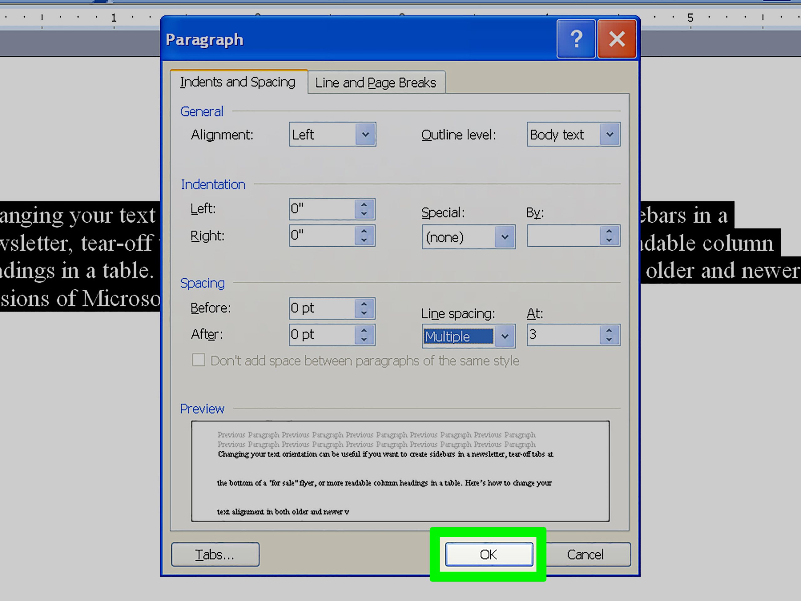 3 Cara untuk Mengubah Baris Spasi di Dokumen Microsoft Word 3 Cara untuk Mengubah Baris Spasi di Dokumen Microsoft Word