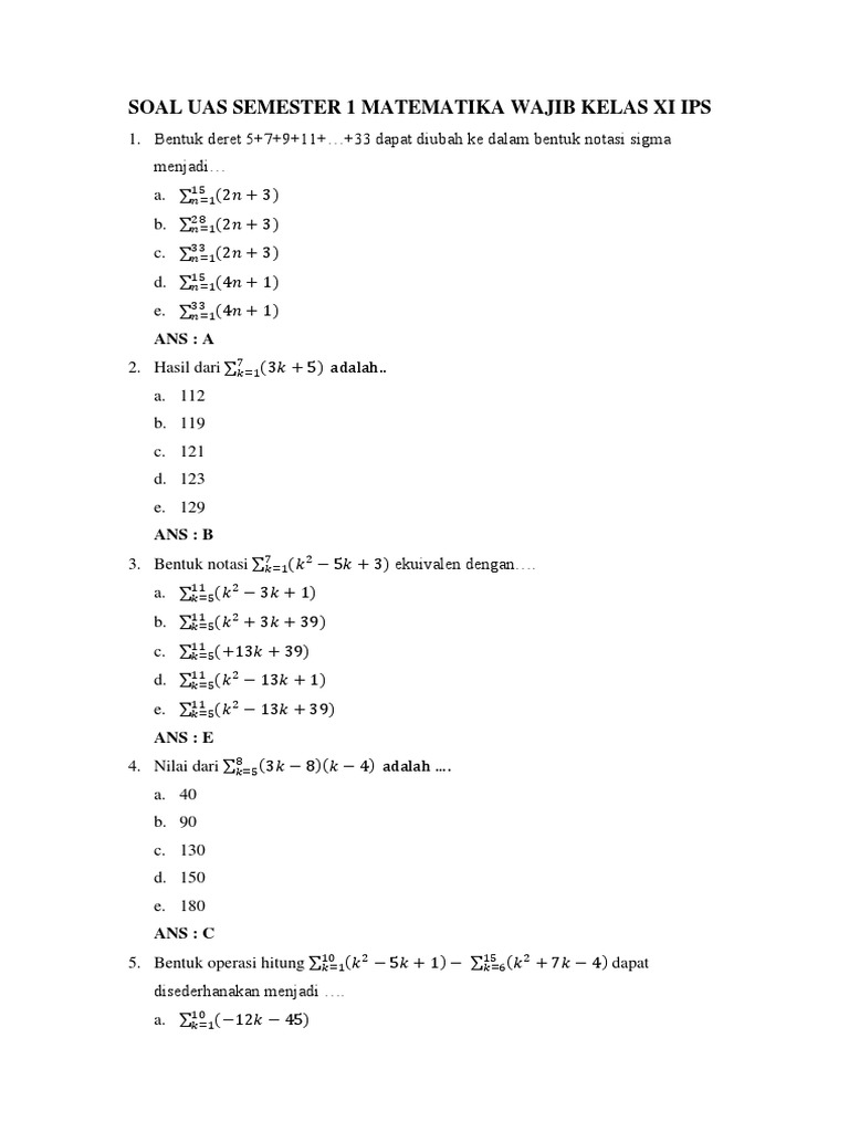 Kuasa Luas & Keliling Lingkaran dengan contoh soal matematika uas kelas 11 semester 1