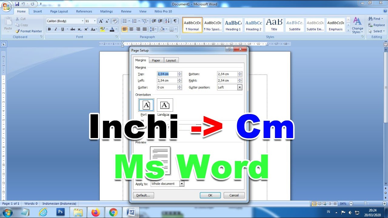 Sebelum Belanja Baju Online, Wajib Tahu Cara Mengubah Menjadi Ukuran cm di Word 2007 Ini