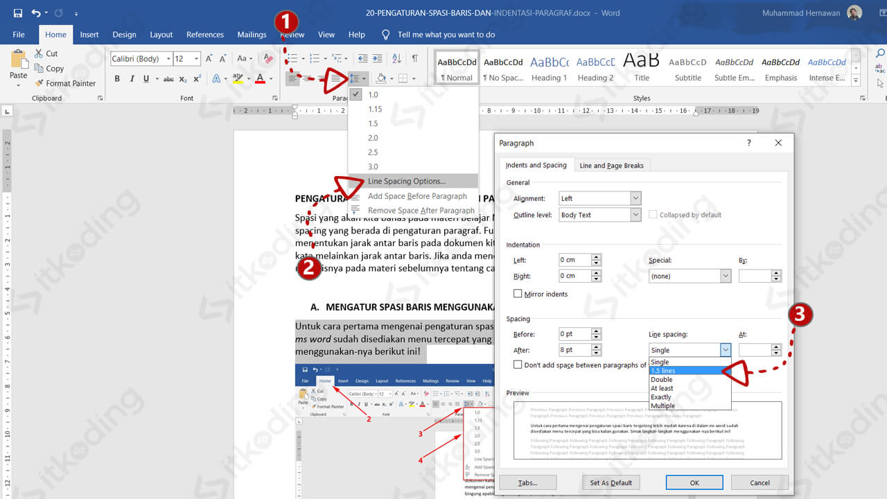 Terbukti 7 Cara Praktis Mengubah Spasi di Word 2019 Agar Dokumen Lebih Rapi Sekarang Juga