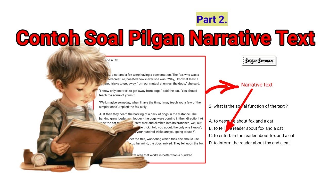 Contoh Soal Pilihan Ganda Narrative Text