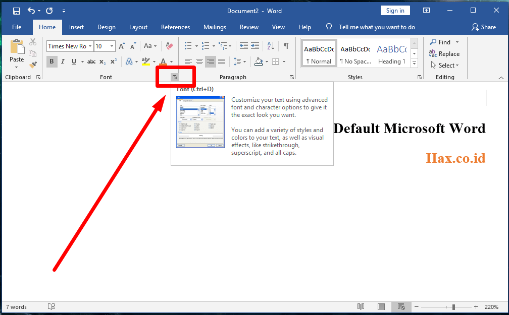 Ternyata Begini Cara Mengubah Settingan Default Word 2013 agar Garis Merah Hilang
