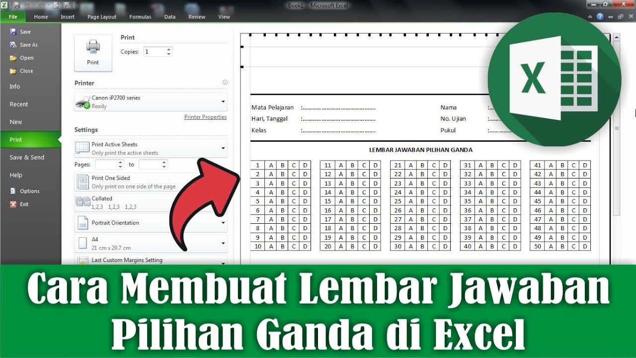 Ternyata Semudah Ini Mengubah Soal Pilihan Ganda dari Word ke Excel dalam 5 Langkah