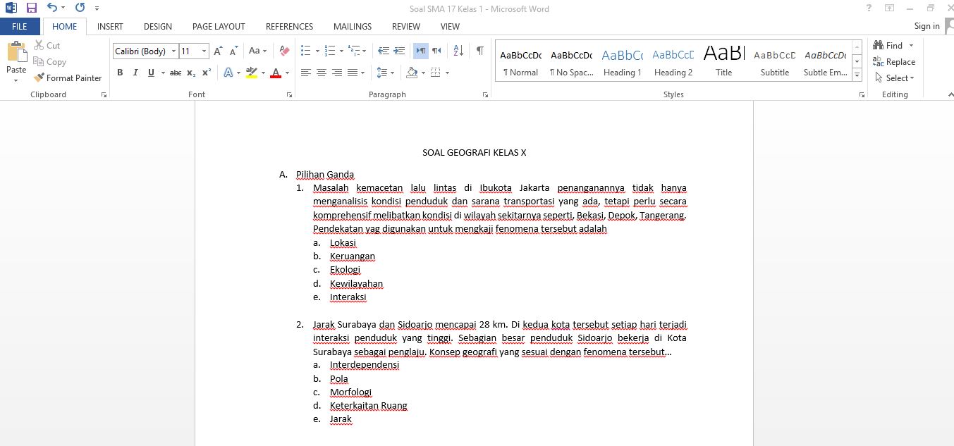 Wajib Tahu Cara Mengubah Soal Format Word ke Soal Online untuk 50 Contoh Profiling ASN 2026