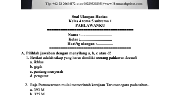 7 Rahasia Mengejutkan Kuasai kumpulan soal tematik kelas 4 tema 5 subtema 1 Sebelum Ujian!